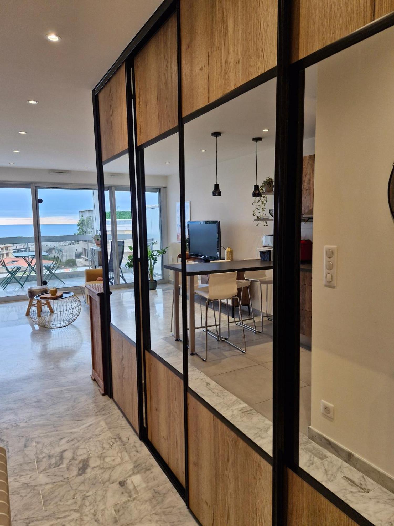 Sunny And Cosy Sea View Studio アンティーブ エクステリア 写真