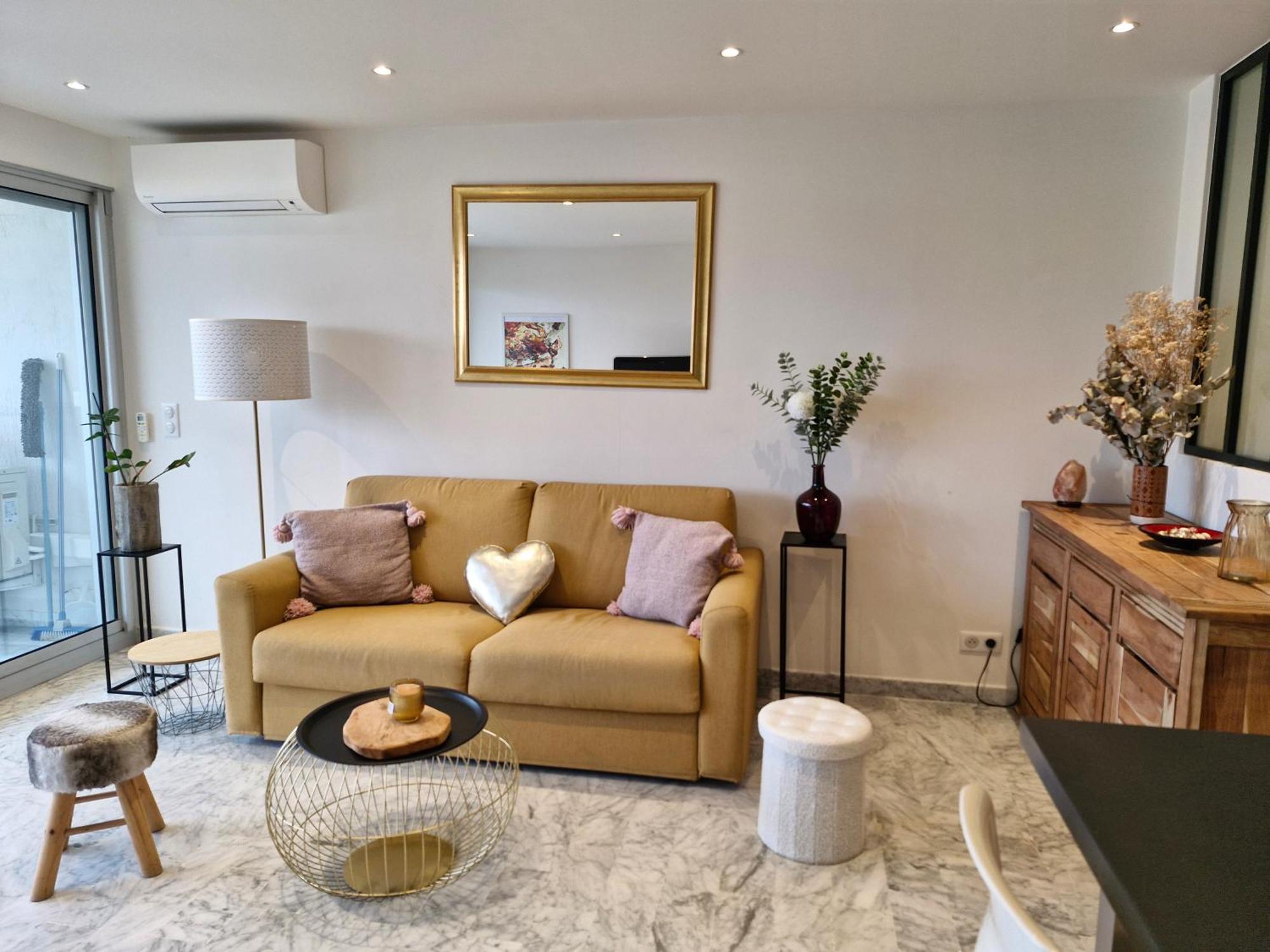 Sunny And Cosy Sea View Studio アンティーブ エクステリア 写真
